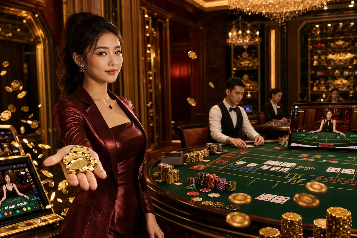 webet88 Casino meja live dealer baccarat